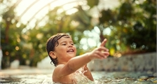 Children's paddling pool at Center Parcs Les Ardennes