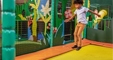 Trampoline at Center Parcs Les Bois-Francs
