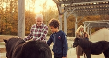 Pony ride at Center Parcs Les Bois-Francs