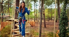 High Adventure Trail (outdoor) at Center Parcs Les Hauts de Bruyères