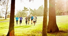 Running in nature at Center Parcs Les Hauts de Bruyères