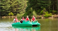 Pedalo at Center Parcs Les Hauts de Bruyères