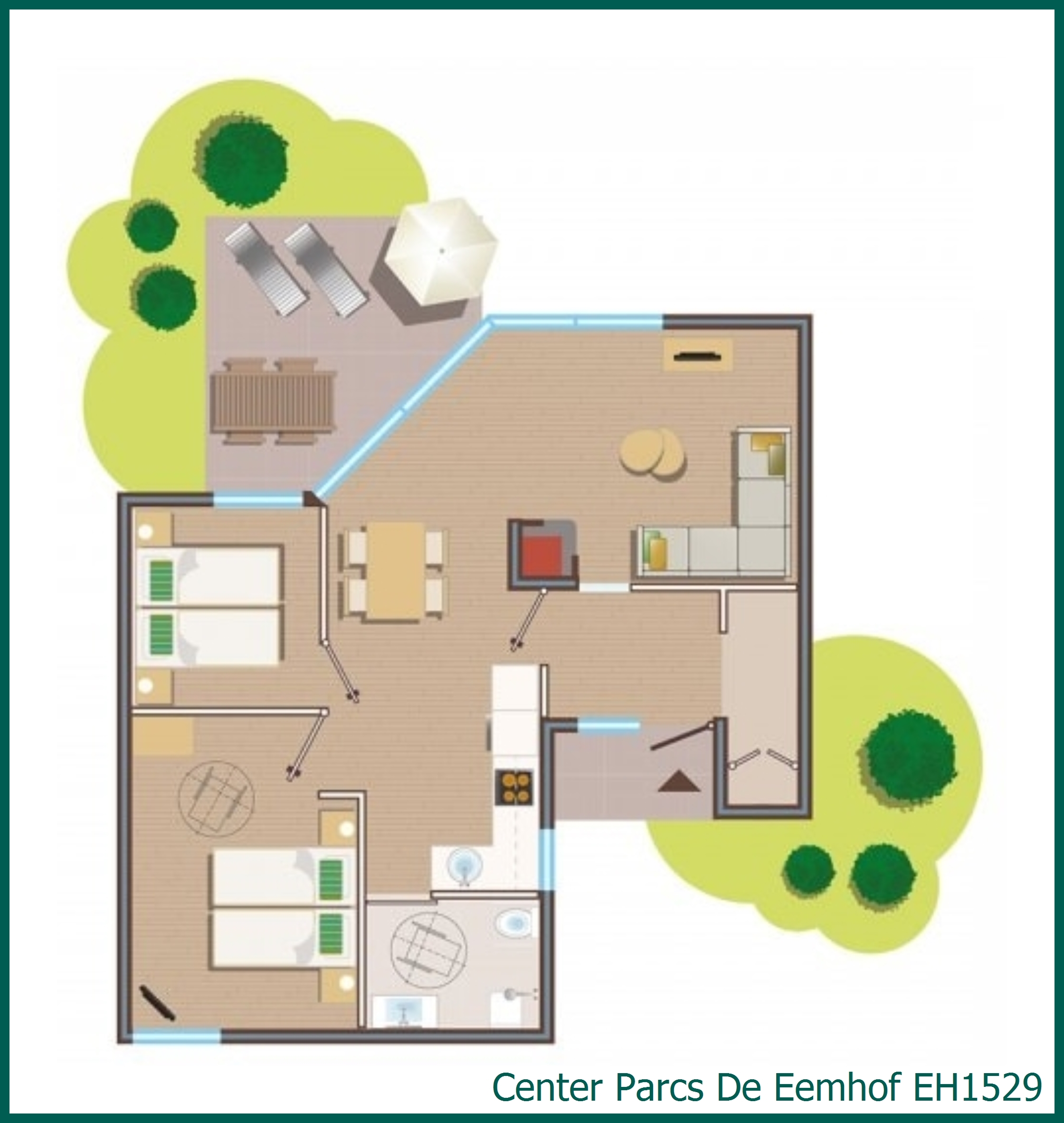 Premium cottage wheelchair friendly EH1529 at De Eemhof