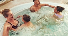 Hot tubs at Center Parcs Park De Haan
