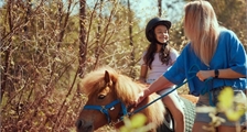 Pony ride at Center Parcs De Huttenheugte