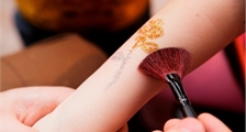 Glitter Tattoo at Center Parcs Het Meerdal