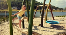 Outdoor play areas at Center Parcs Terhills Resort