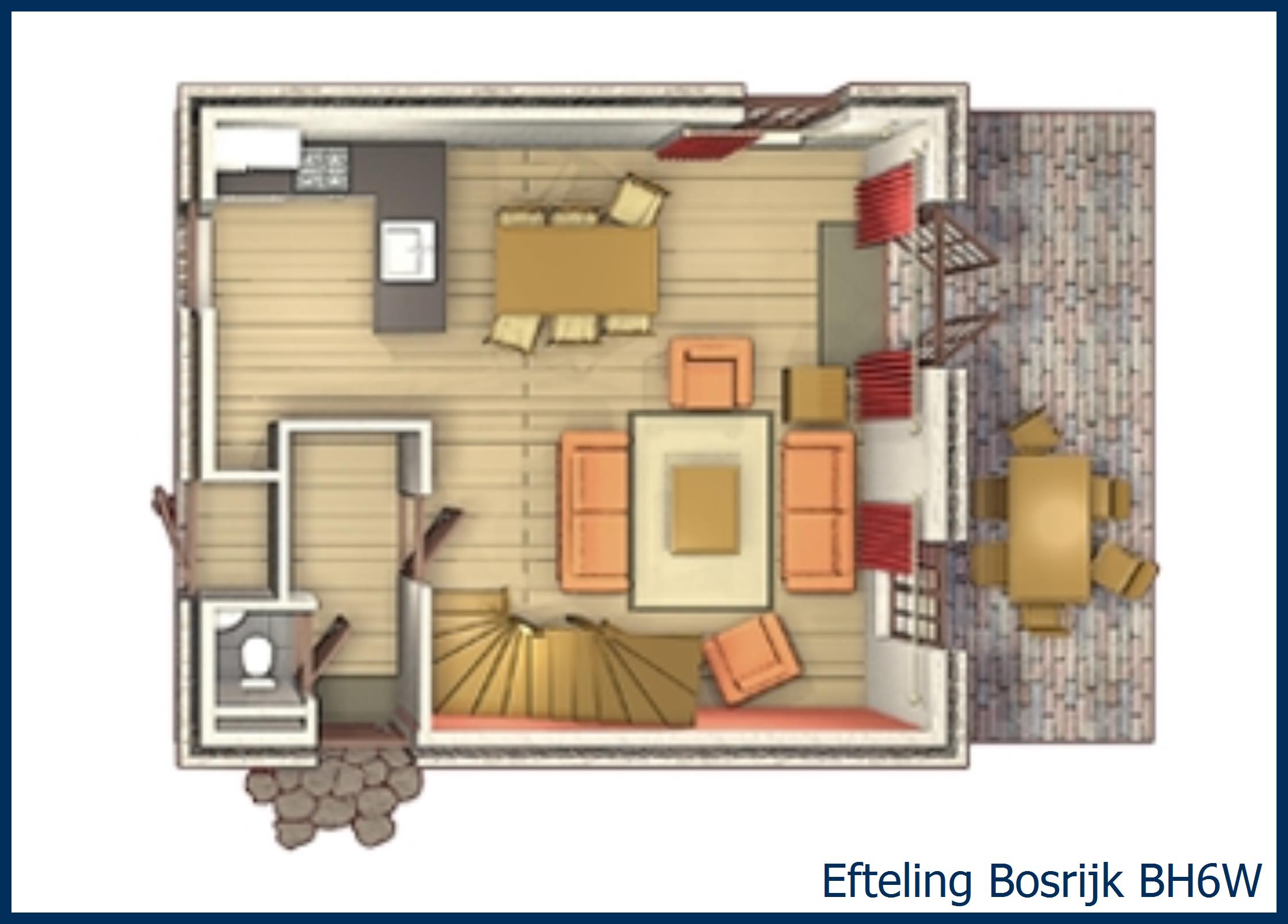 Lakeside House 6-person BH6W at Bosrijk
