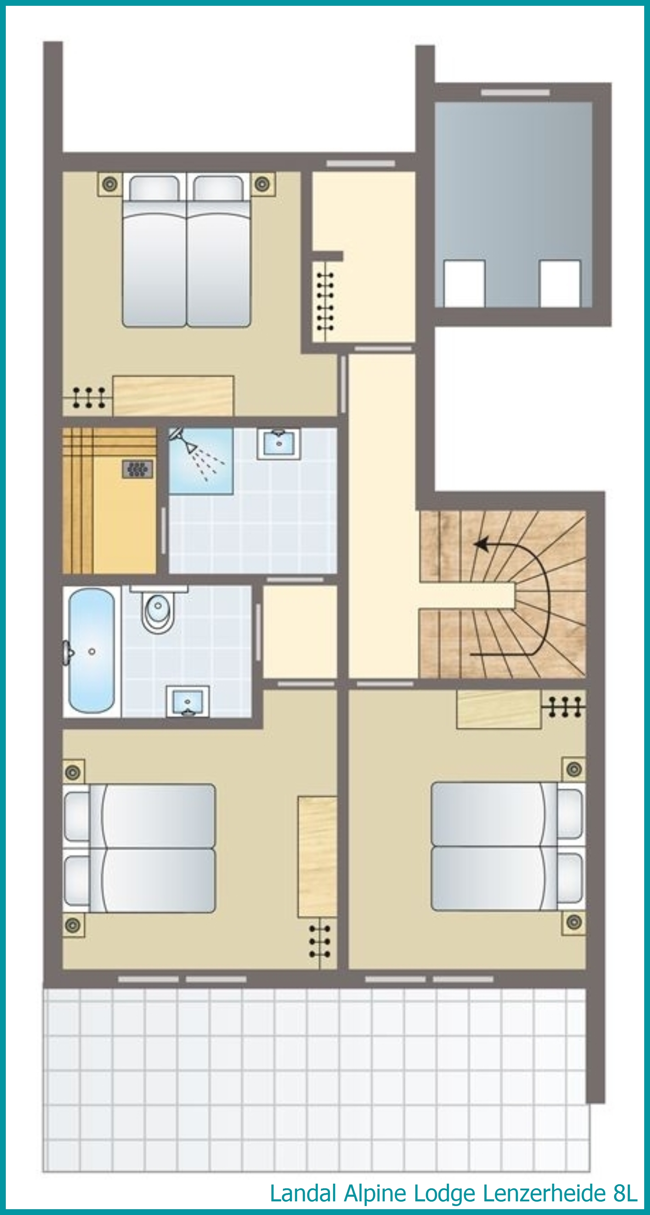 8-person chalet 8L at Alpine Lodge Lenzerheide