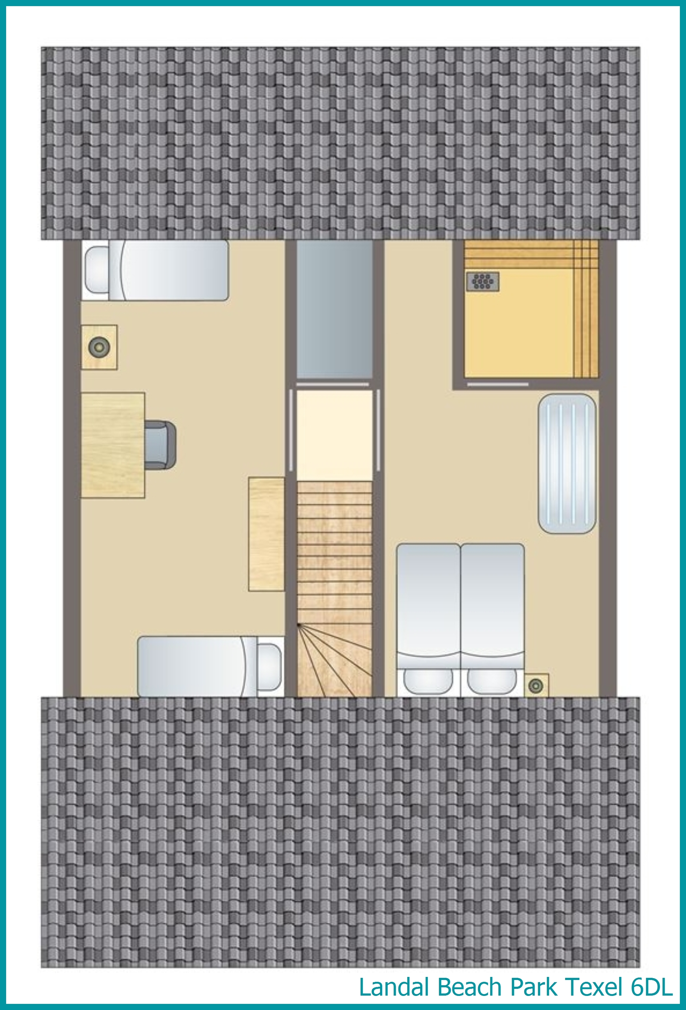 6-person villa 6DL at Beach Park Texel