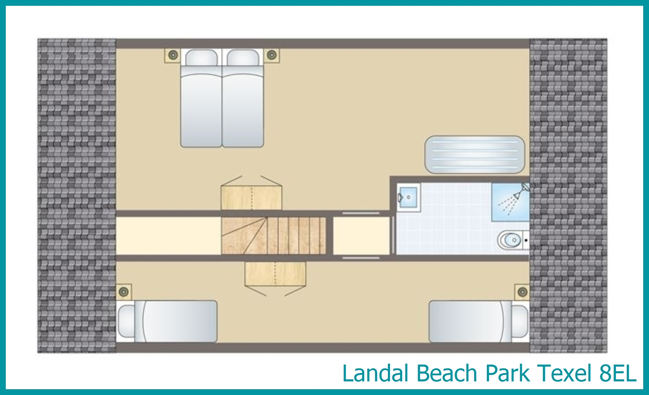8-person villa 8EL at Beach Park Texel