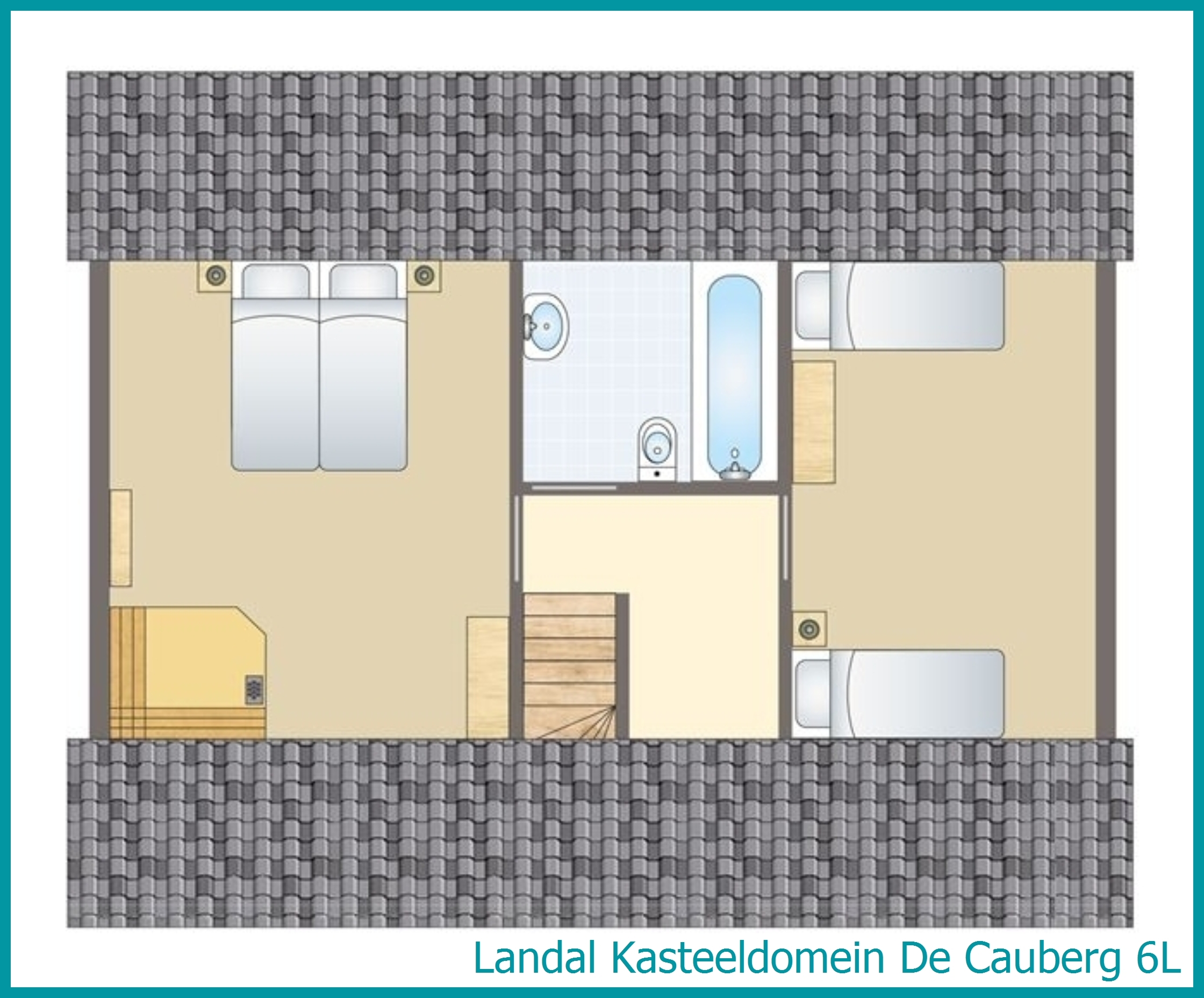 6-person villa 6L at Kasteeldomein De Cauberg