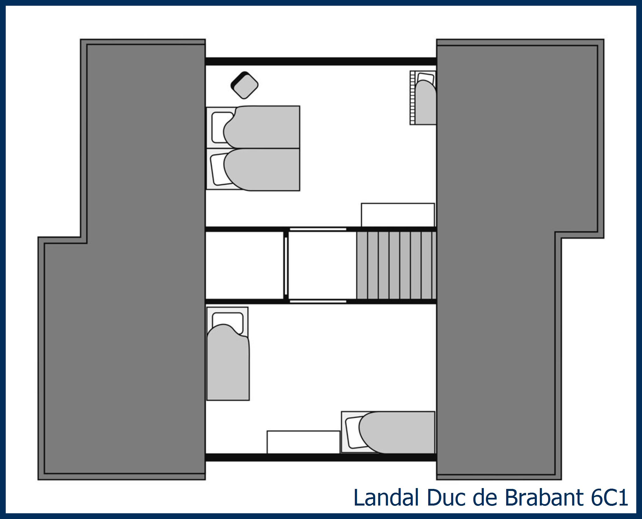 Bungalow 6C1 at Duc de Brabant