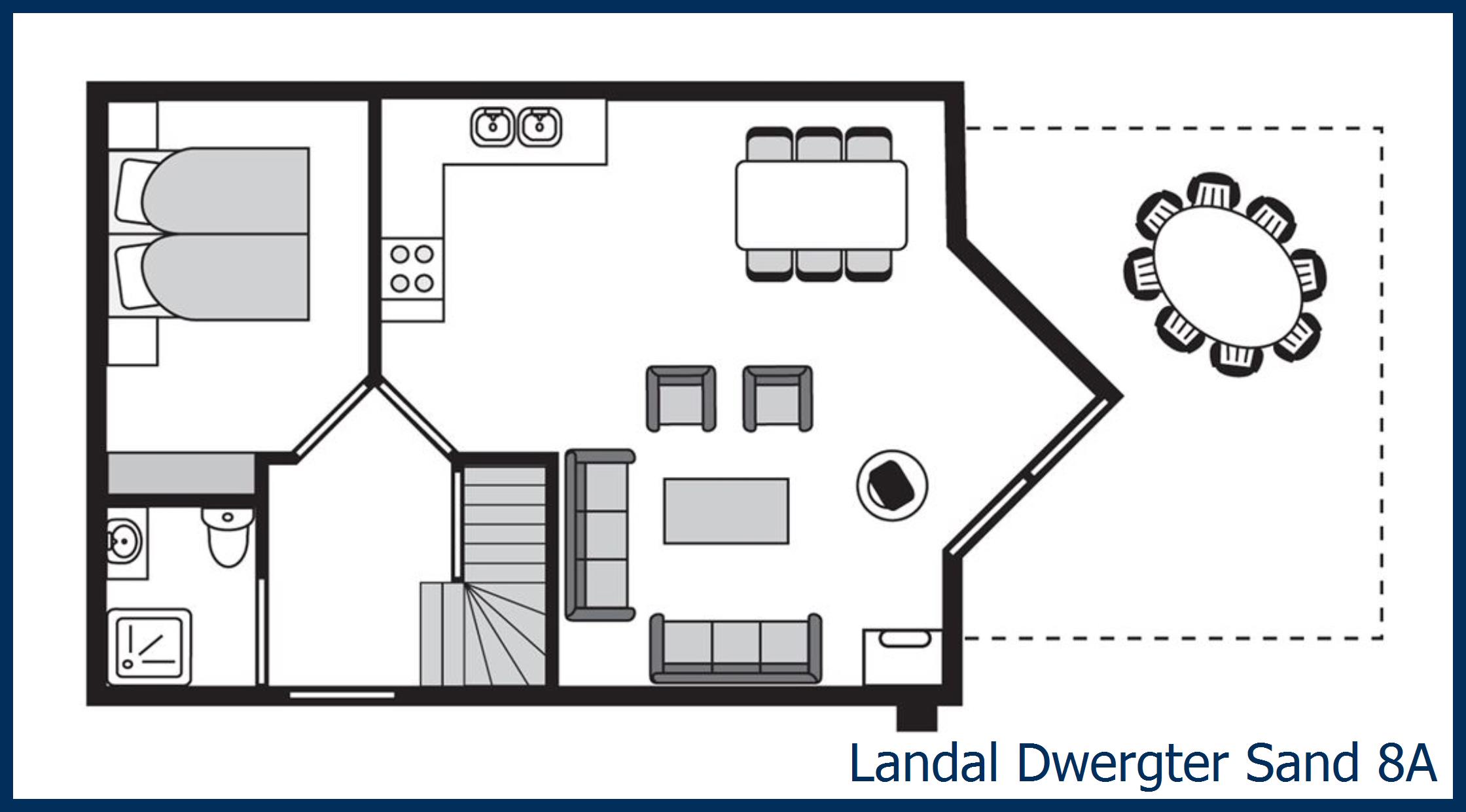 Bungalow 8A at Dwergter Sand