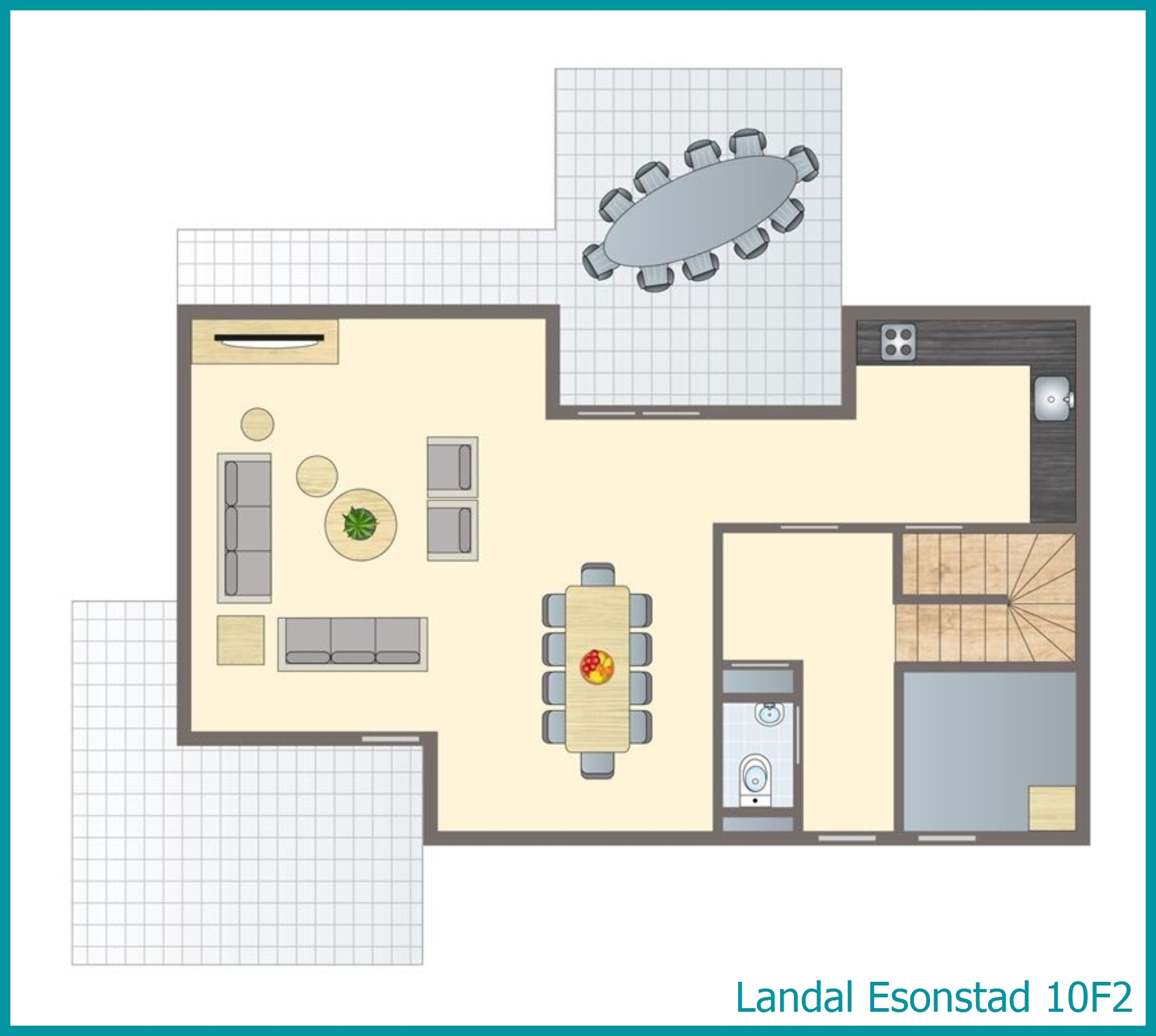 10-person residence 10F2 at Esonstad