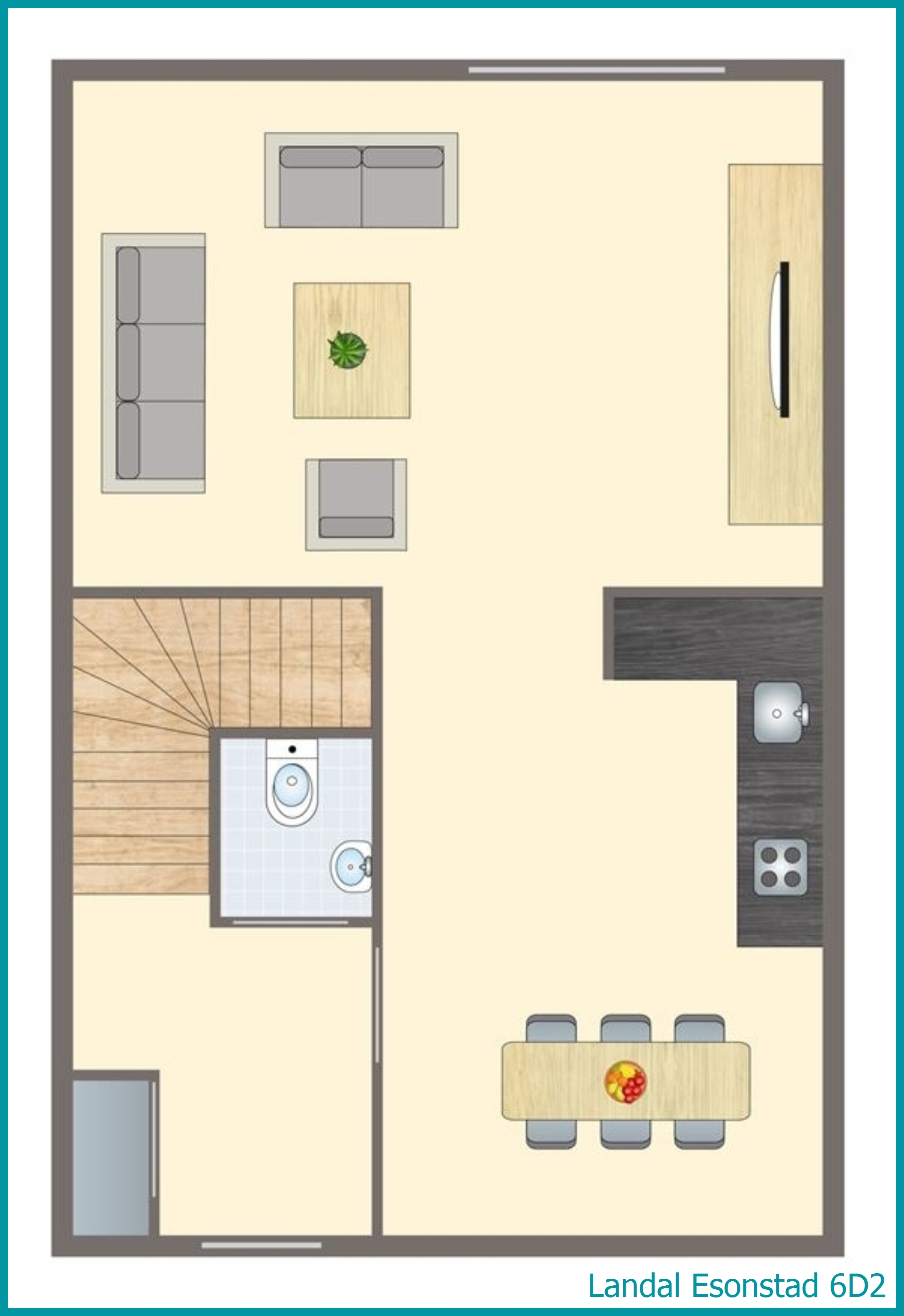 6-person residence 6D2 at Esonstad