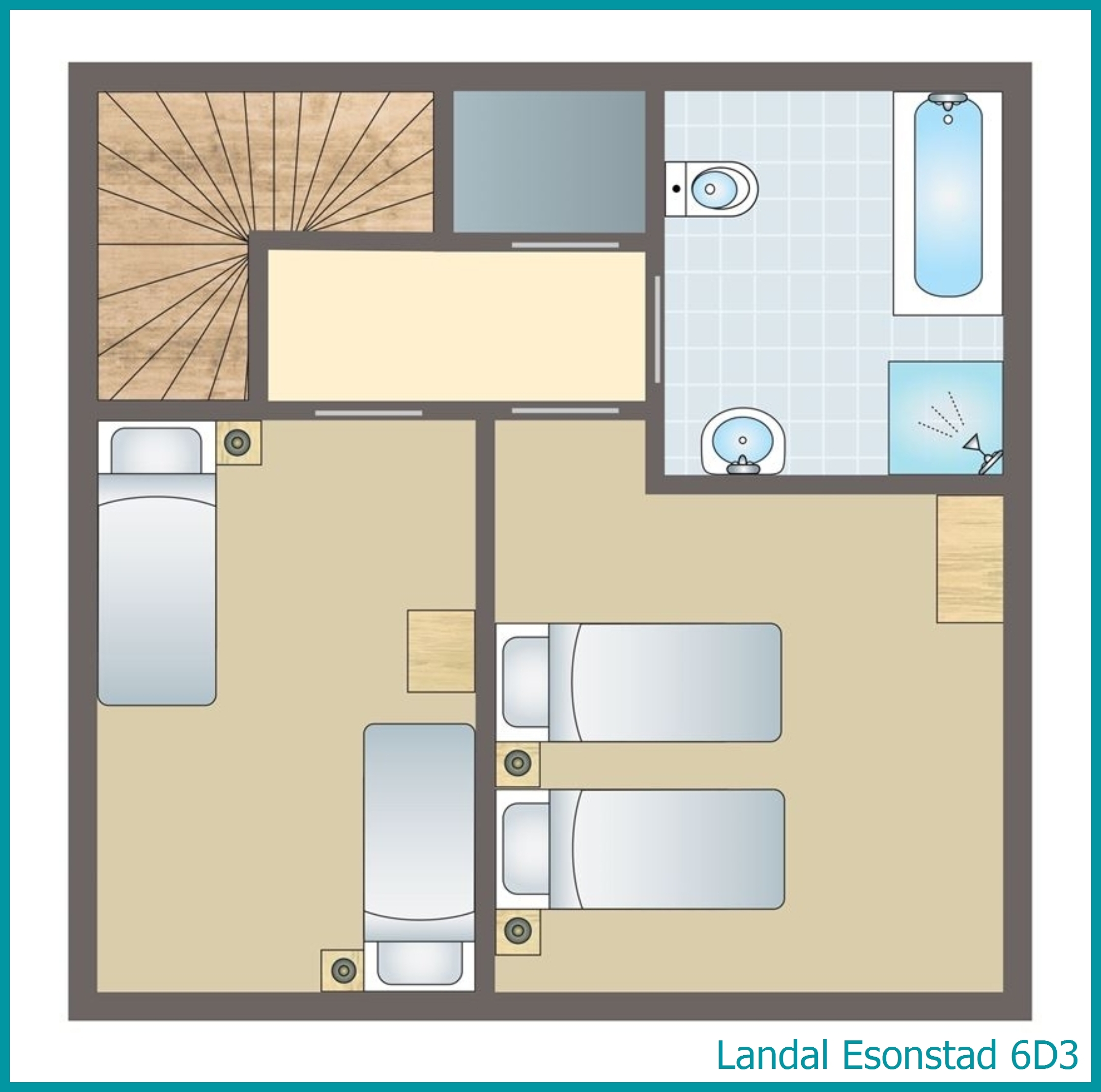 6-person residence 6D3 at Esonstad