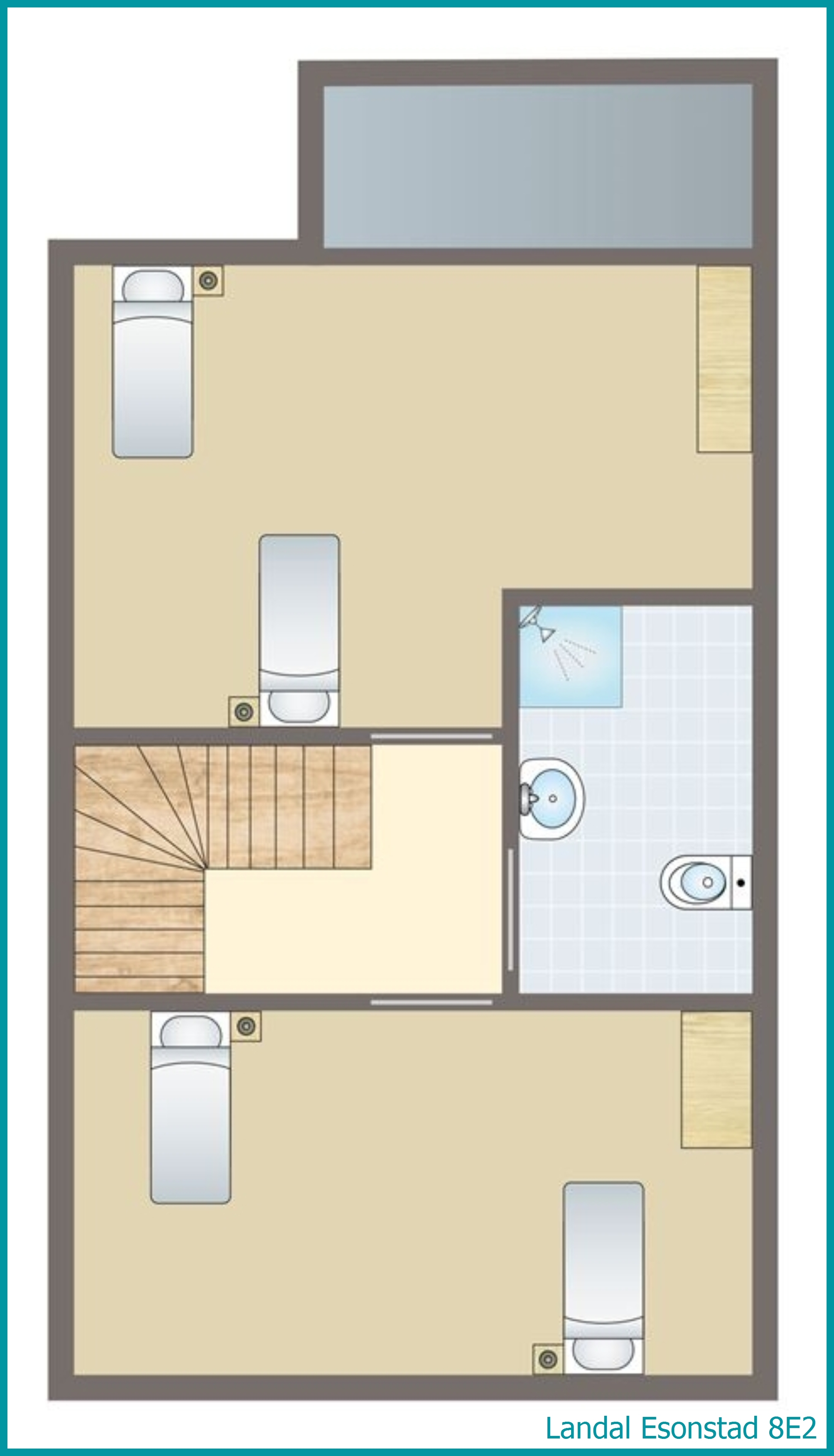 8-person residence 8E2 at Esonstad