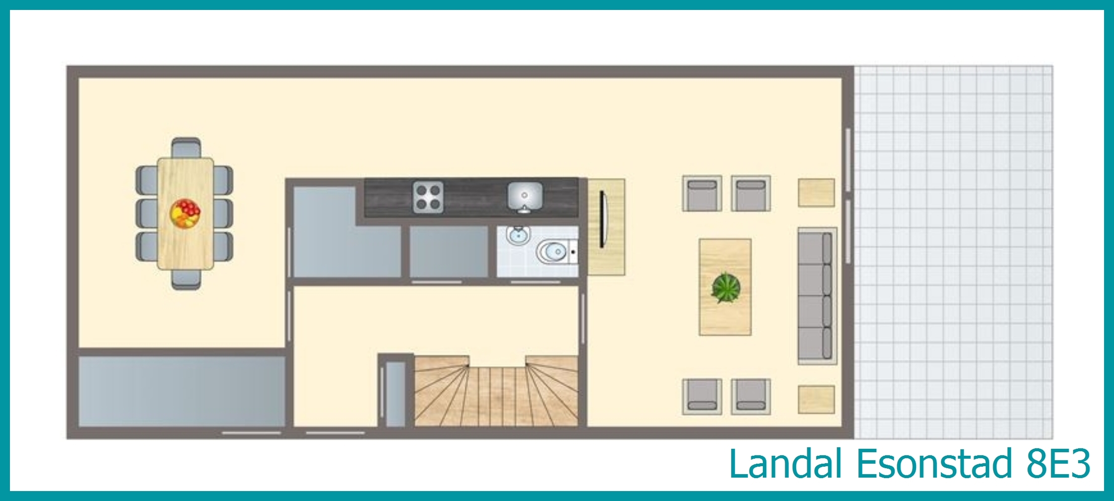 8-person residence 8E3 at Esonstad