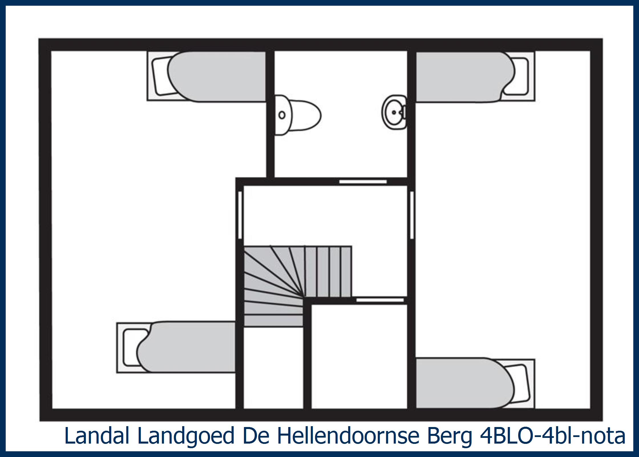 Bungalow 4BLO-4bl-notariswoning at De Hellendoornse Berg