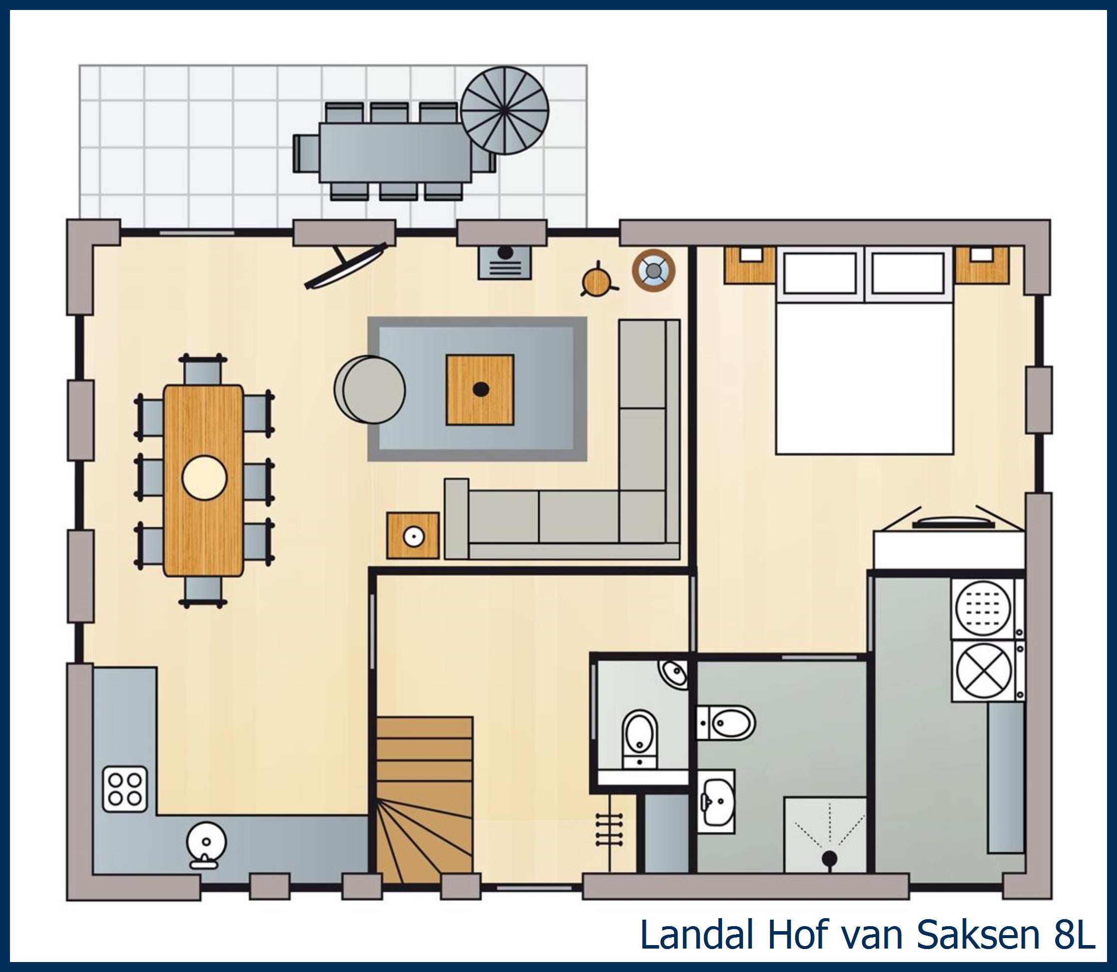 Farmhouse 8L at Hof van Saksen