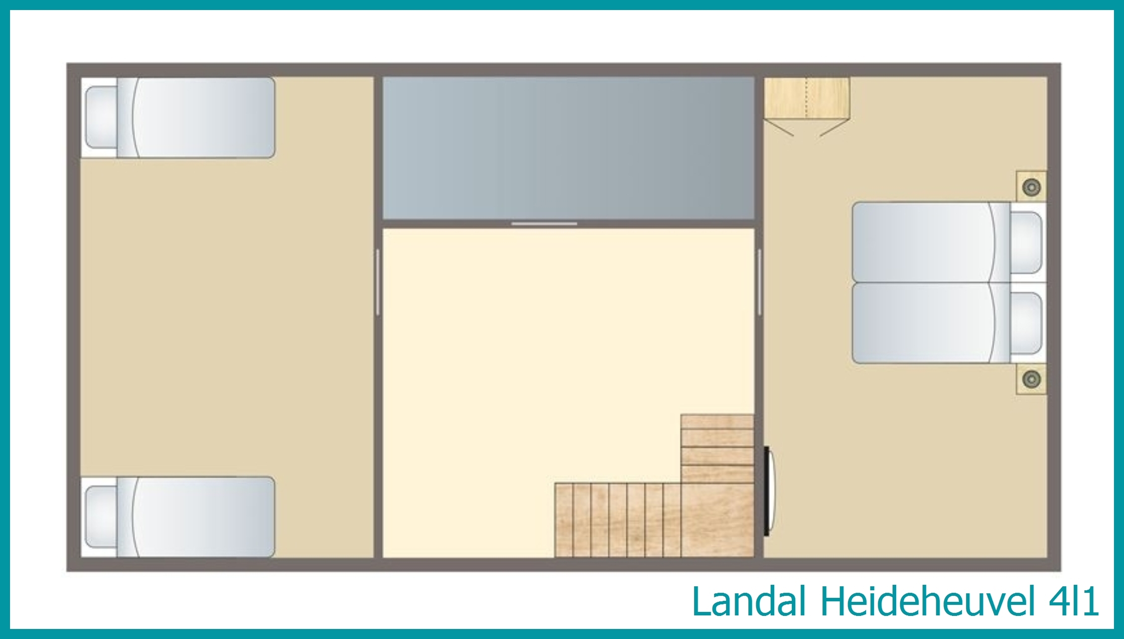4-person bungalow 4l1 at Heideheuvel
