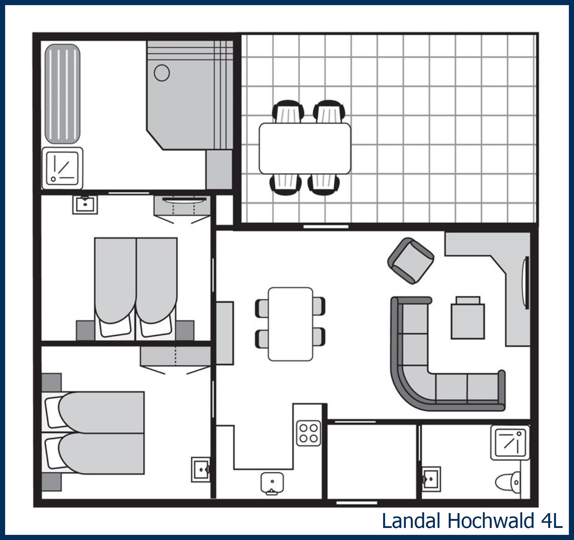 Bungalow 4L at Hochwald