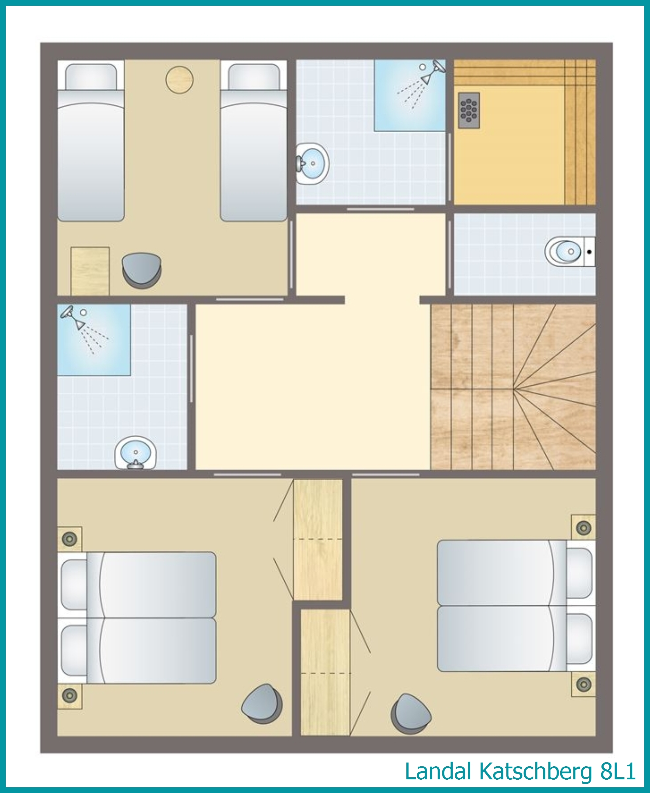 8-person apartment 8L1 at Katschberg