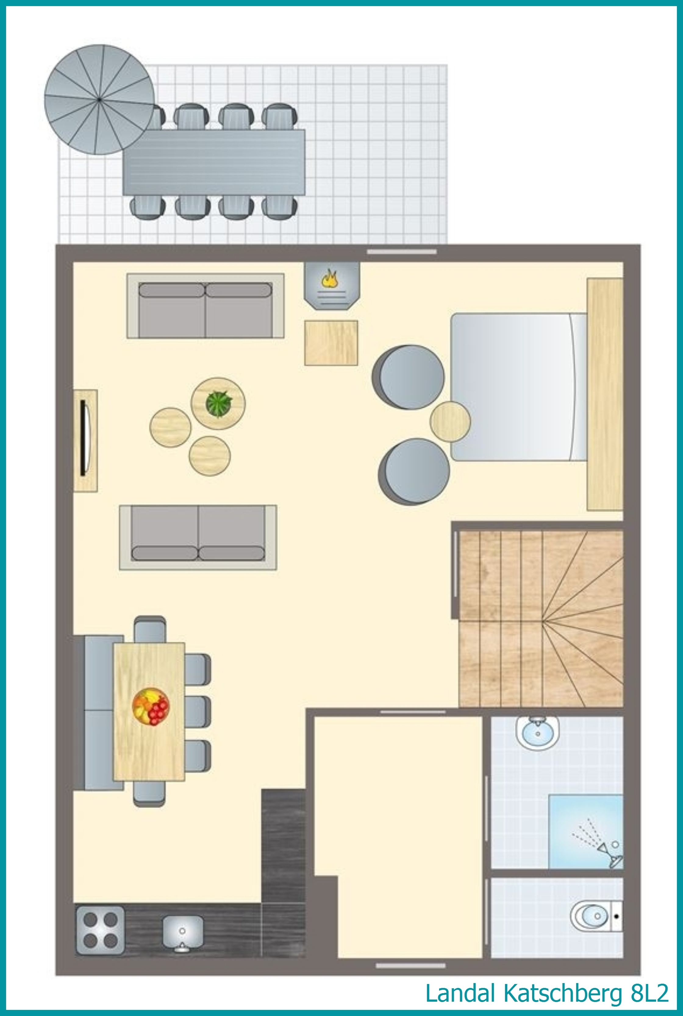 8-person chalet 8L2 at Katschberg