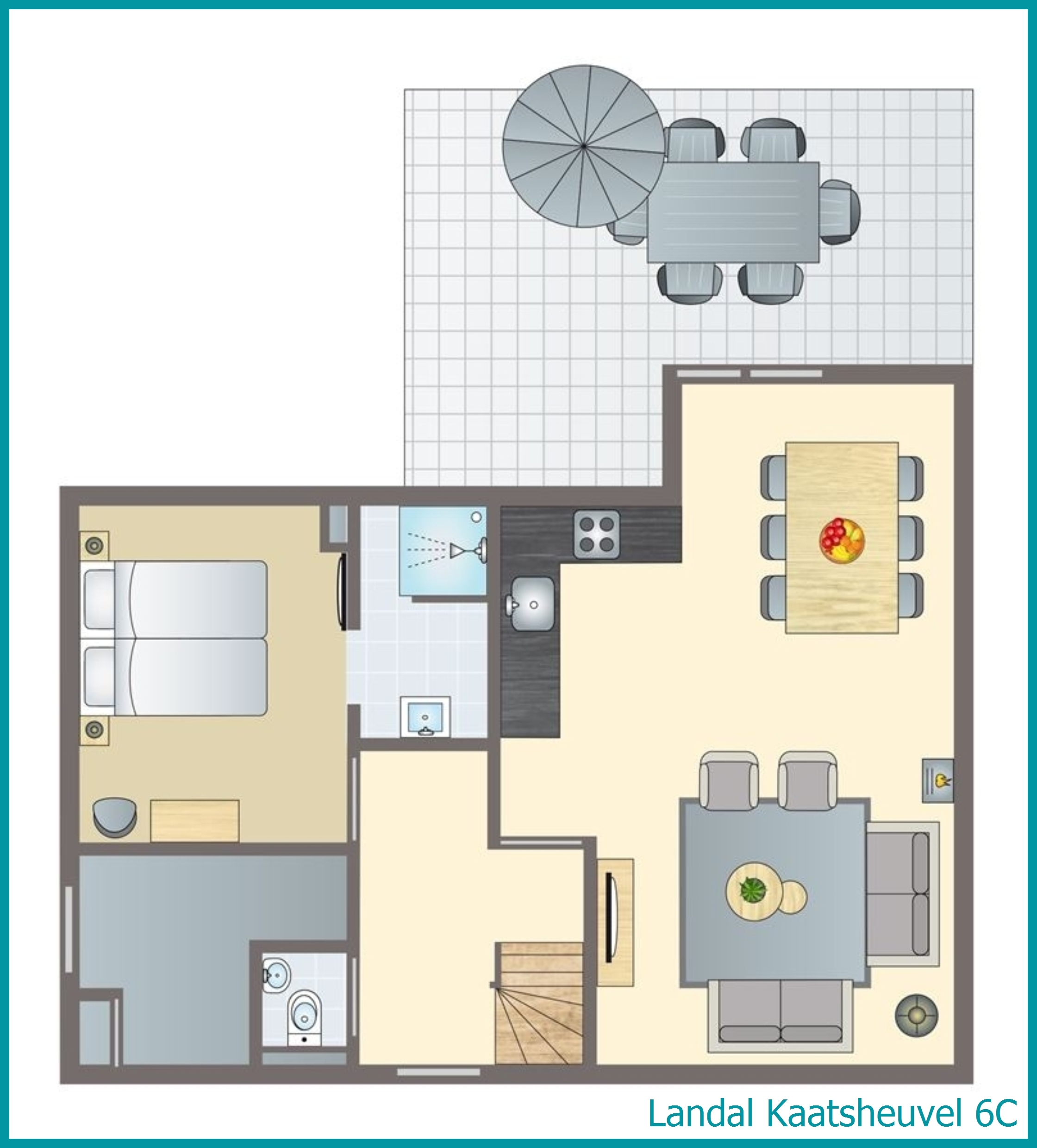 6-person vacation home 6C at Kaatsheuvel