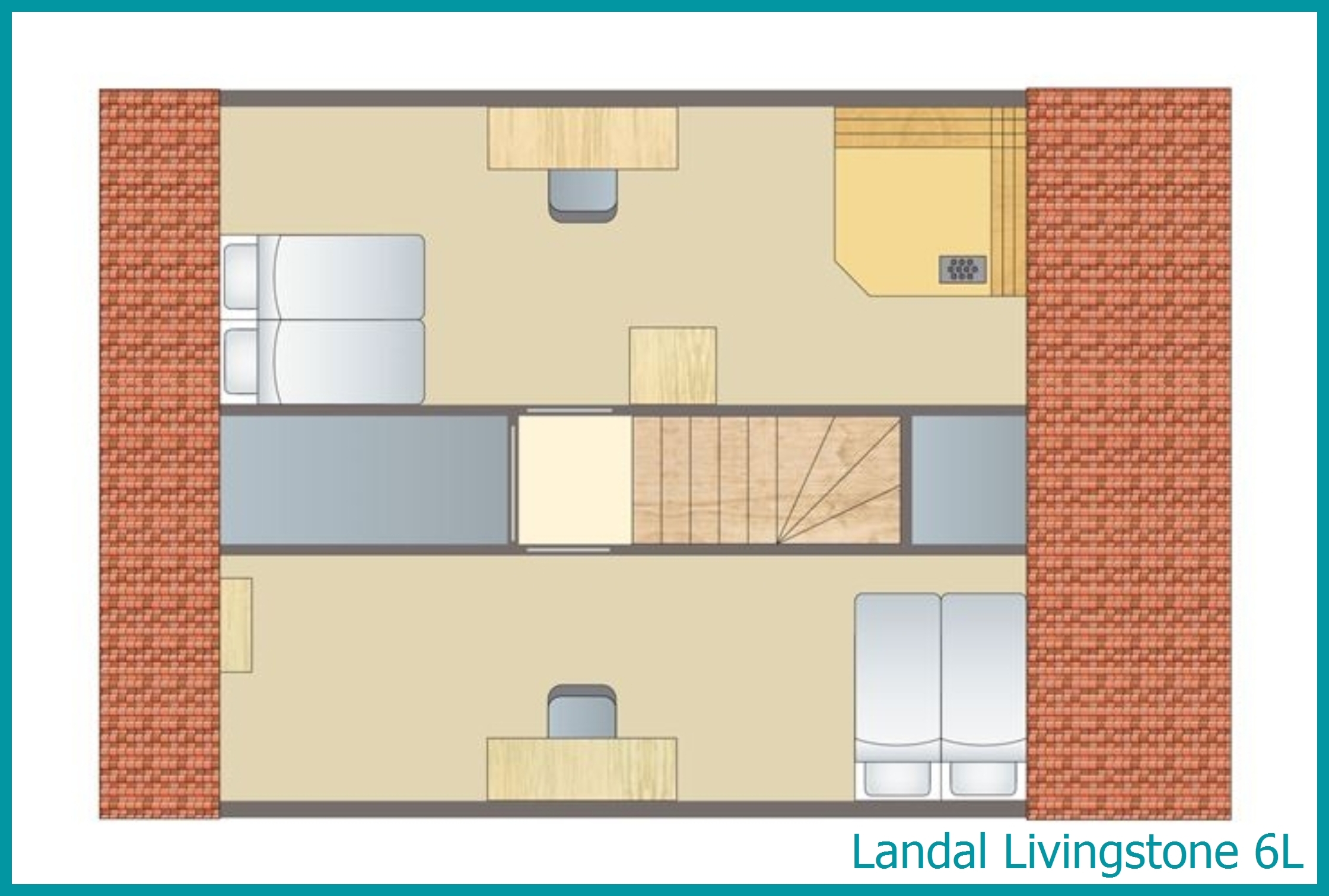 6-person villa 6L at Livingstone