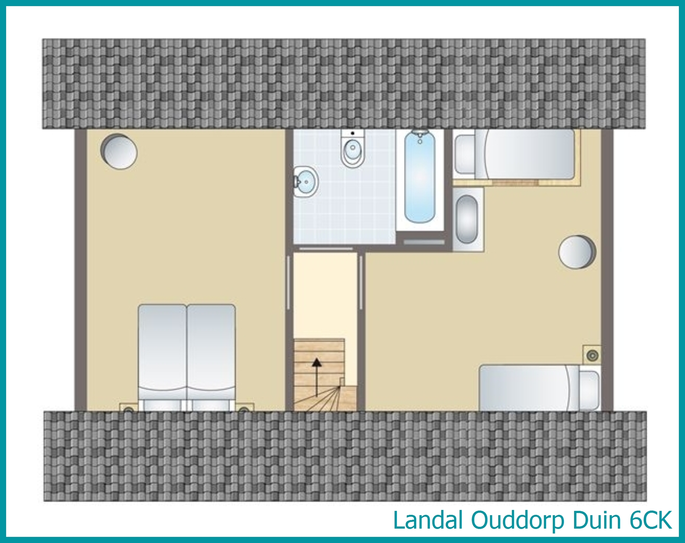6-person children's villa 6CK at Ouddorp Duin