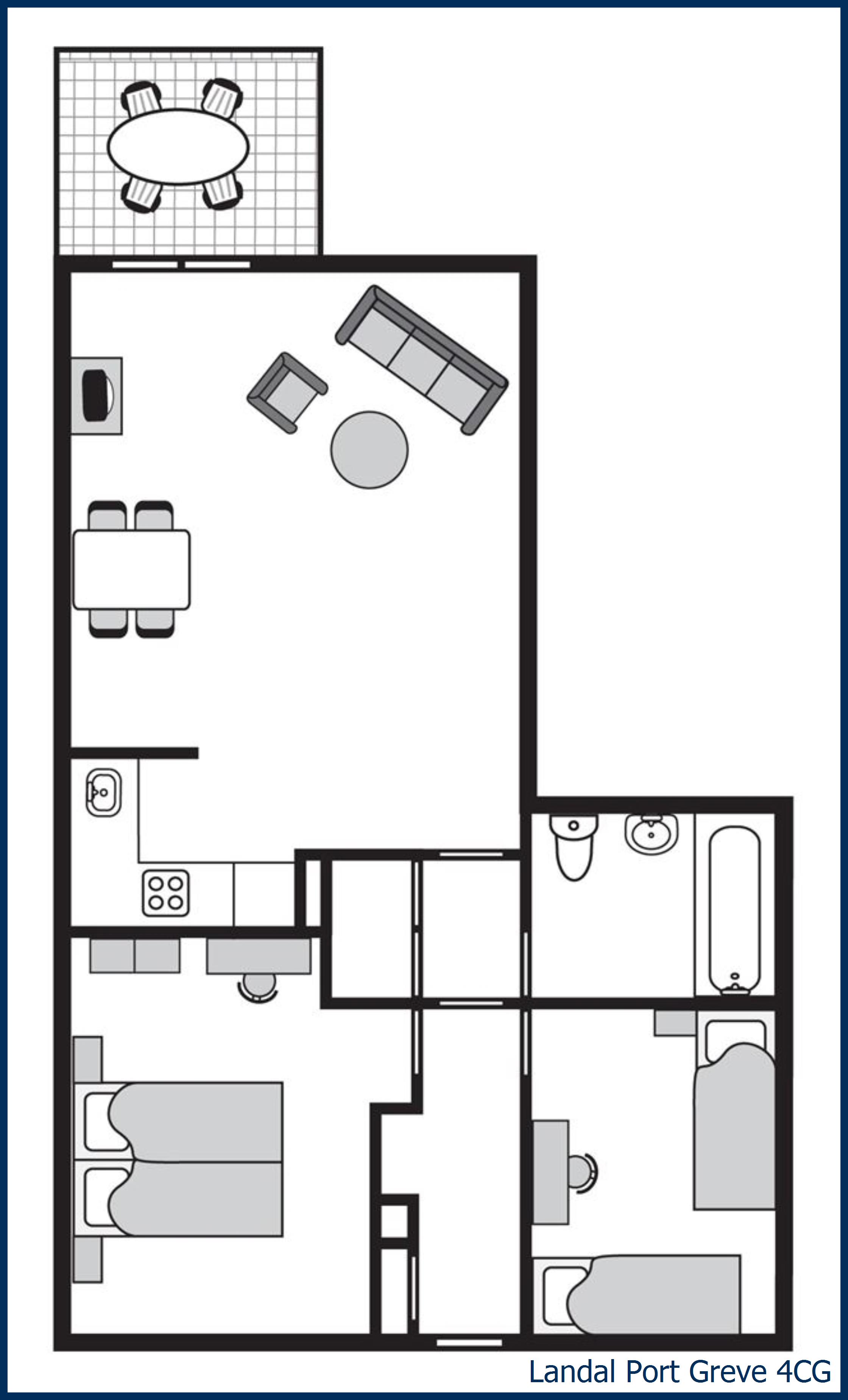 Apartment 4CG at Port Greve