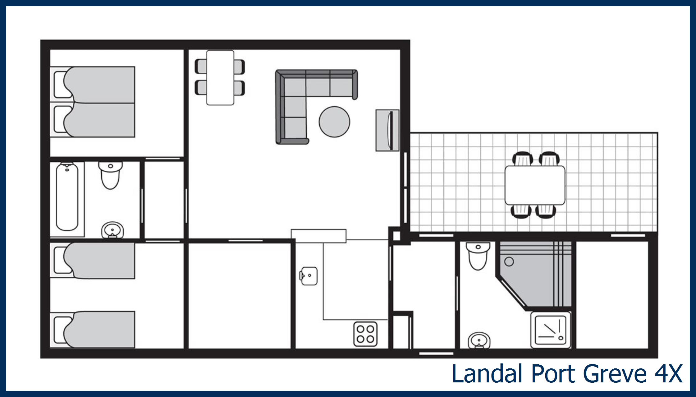 Bungalow 4X at Port Greve