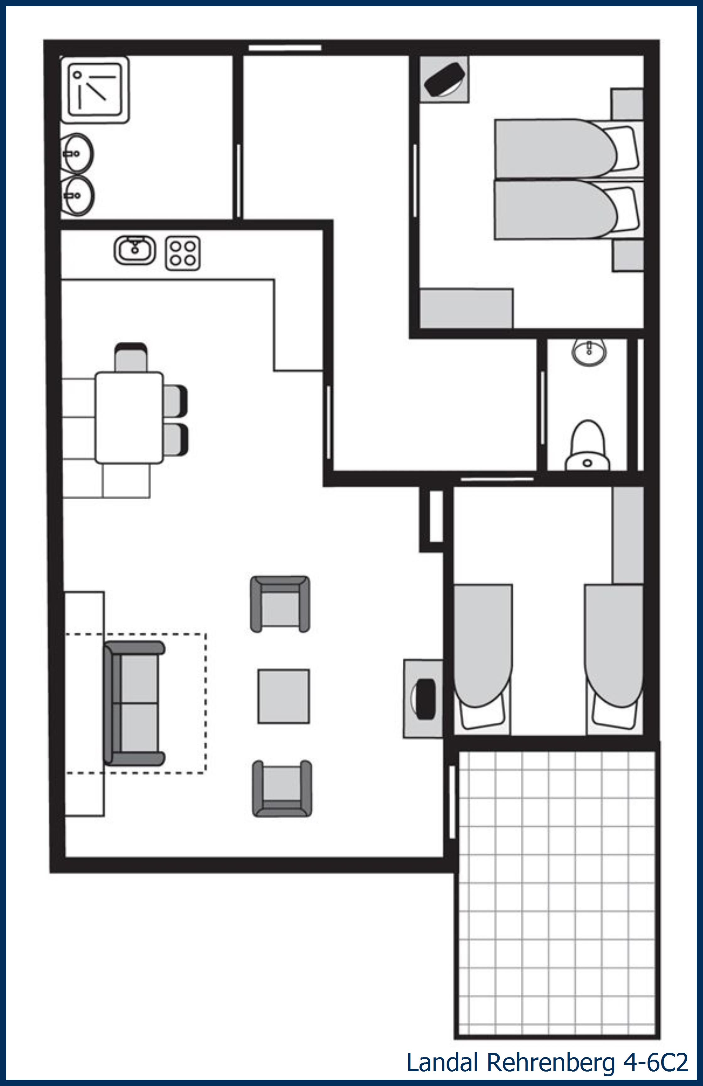 Apartment 4-6C2 at Rehrenberg