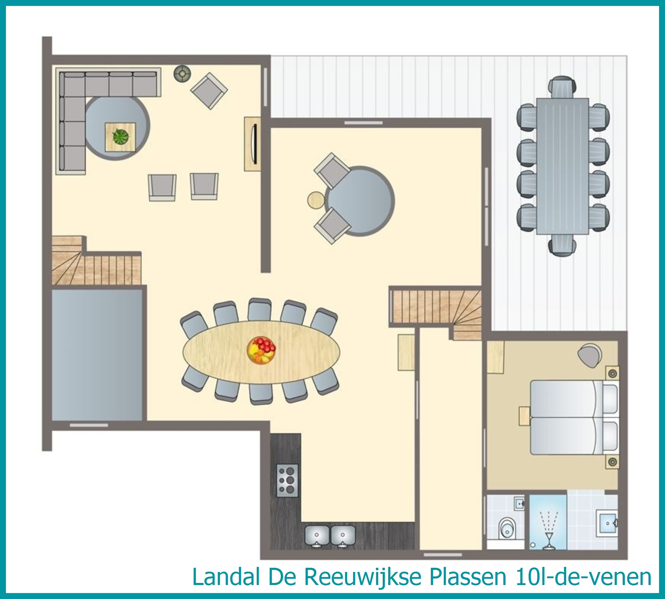 10-person water residence 10l-de-venen at De Reeuwijkse Plassen