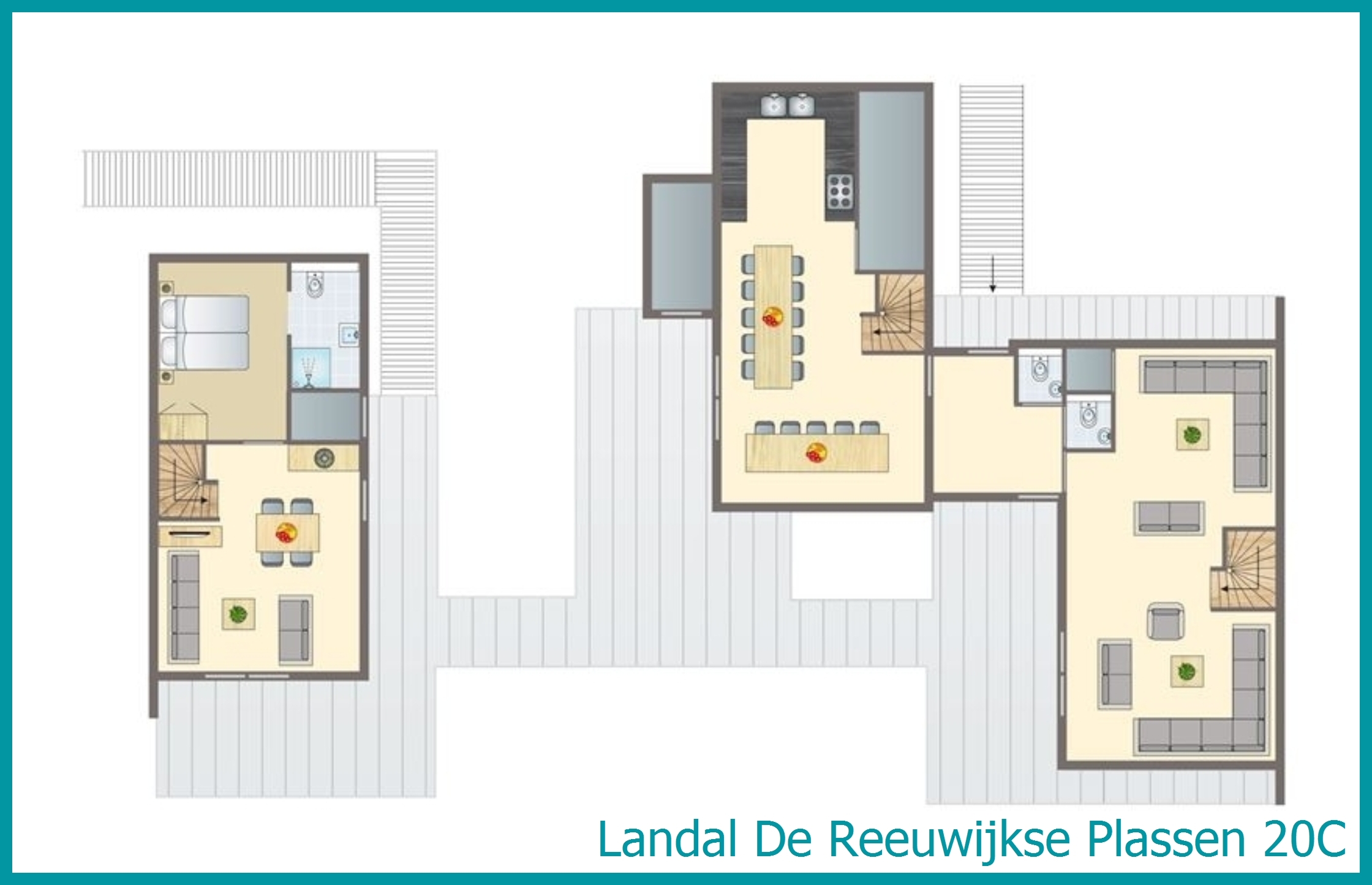 20-person water residence 20C at De Reeuwijkse Plassen