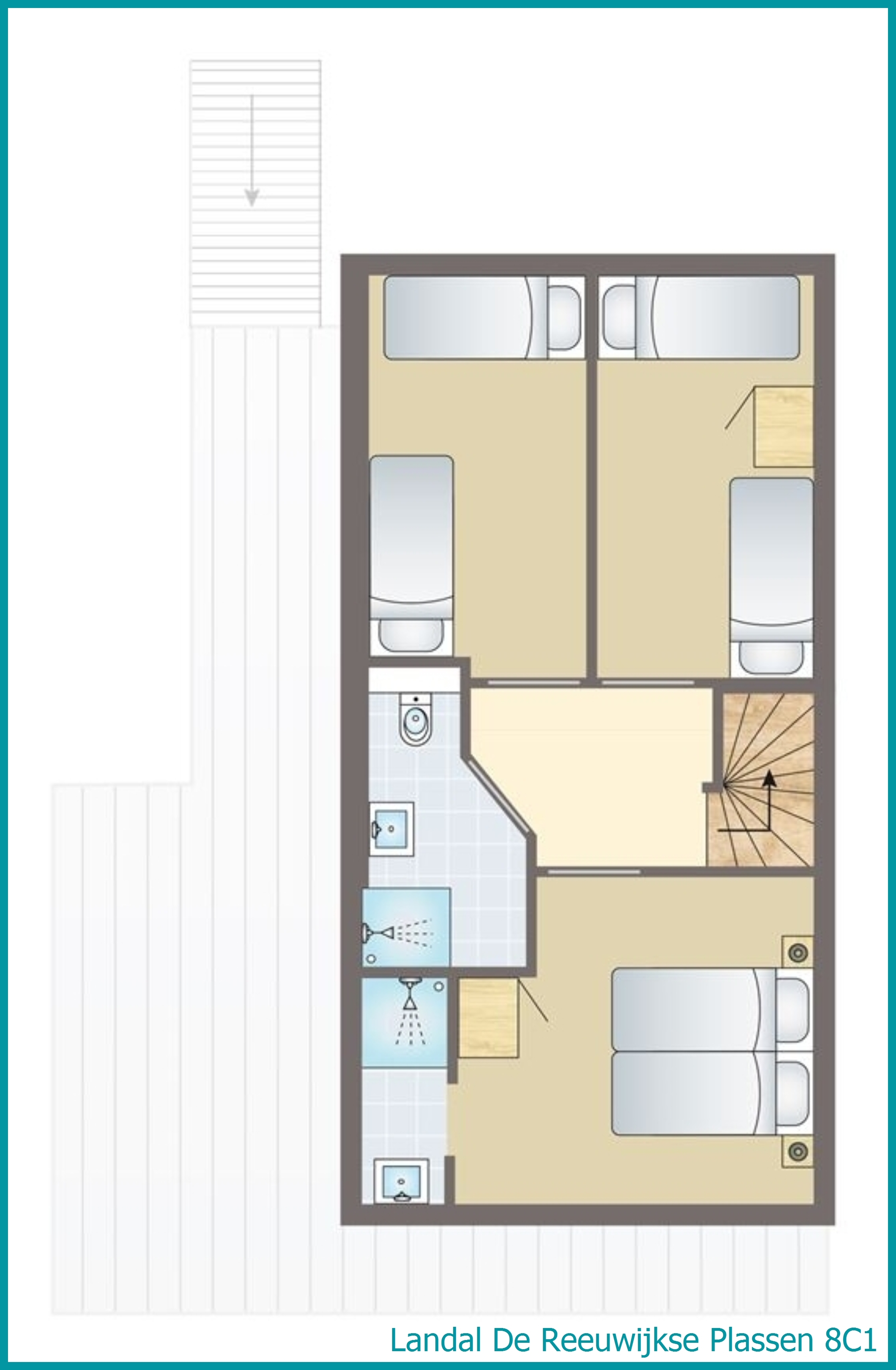 8-person water residence 8C1 at De Reeuwijkse Plassen