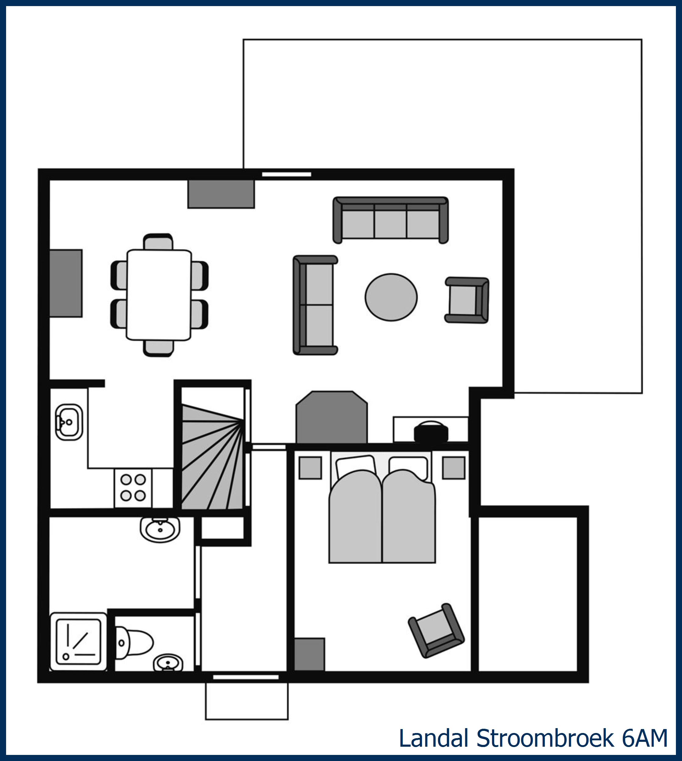 Bungalow 6AM at Stroombroek