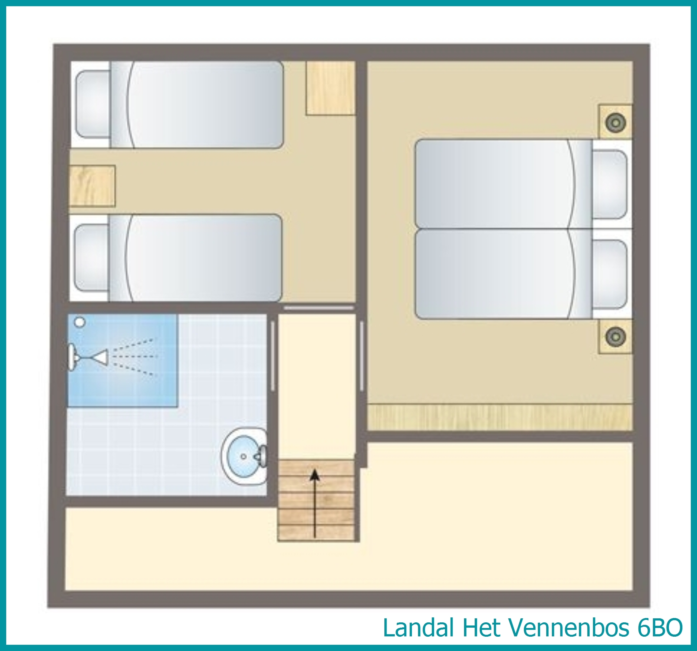 6-person bungalow 6BO at Het Vennenbos
