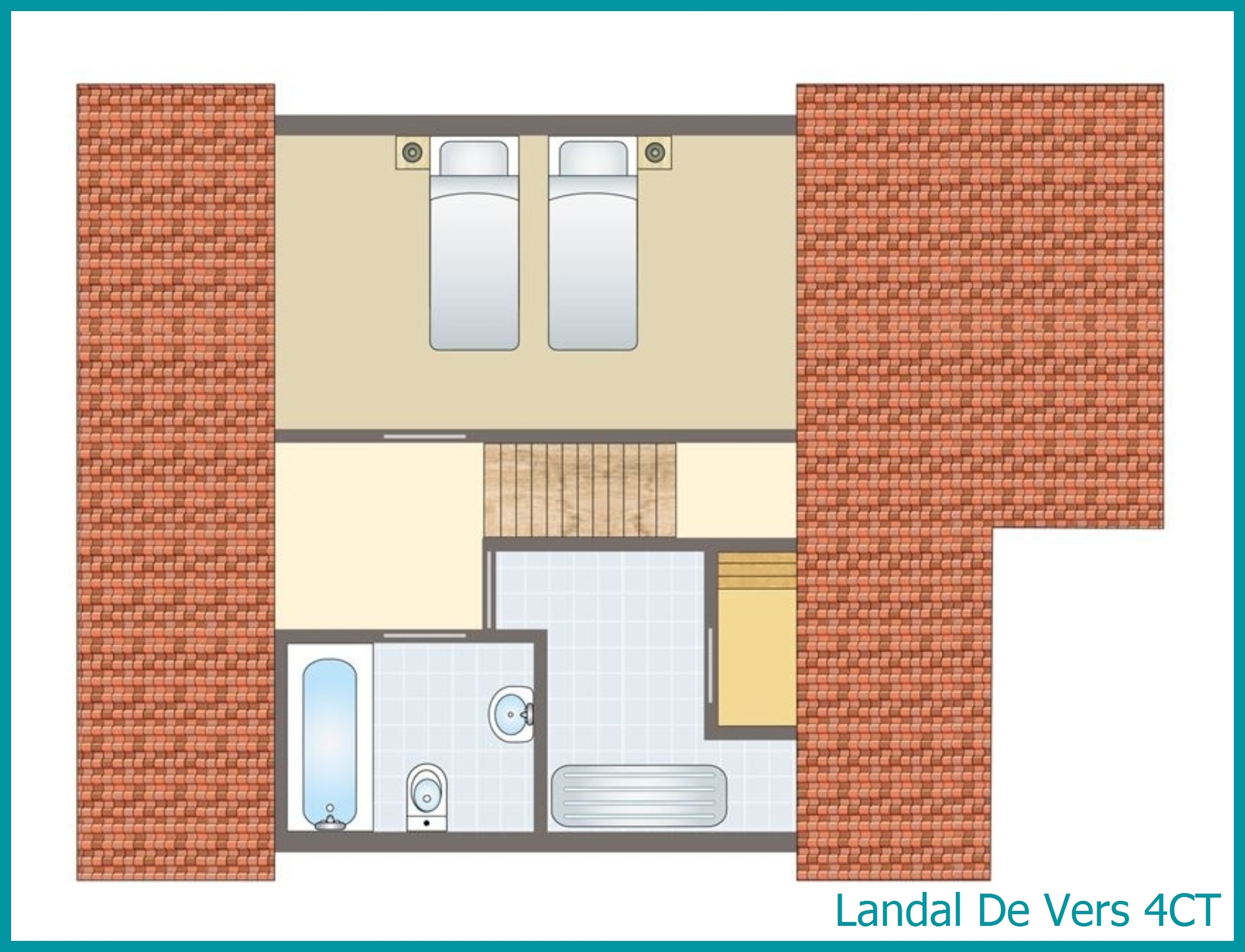 4-person country house 4CT at De Vers
