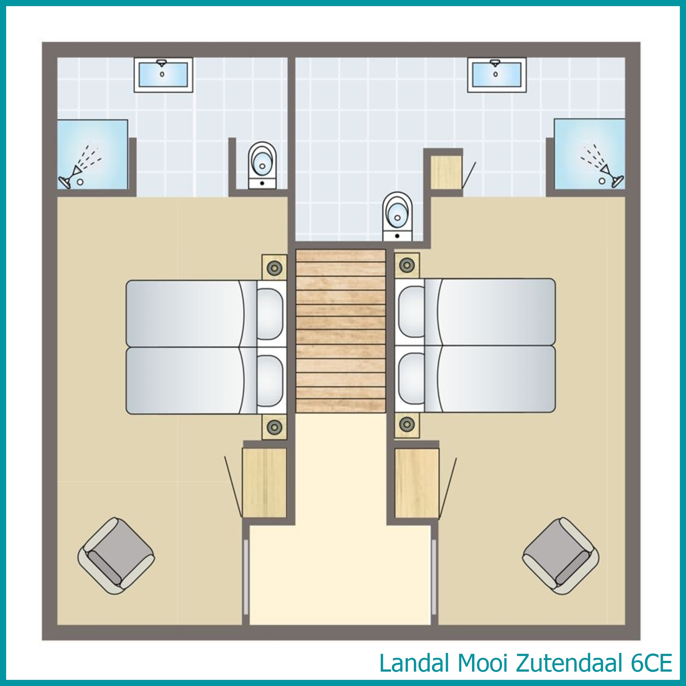 6-person villa 6CE at Mooi Zutendaal