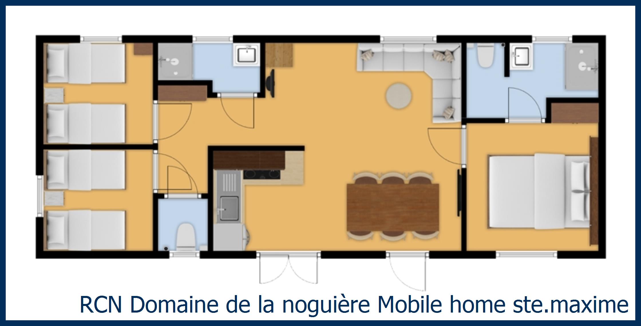 Childrens mobile home Mobile home ste.maxime at Domaine de la Noguière