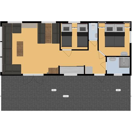 Chalet Rijsenburg C4 plus at Het Grote Bos