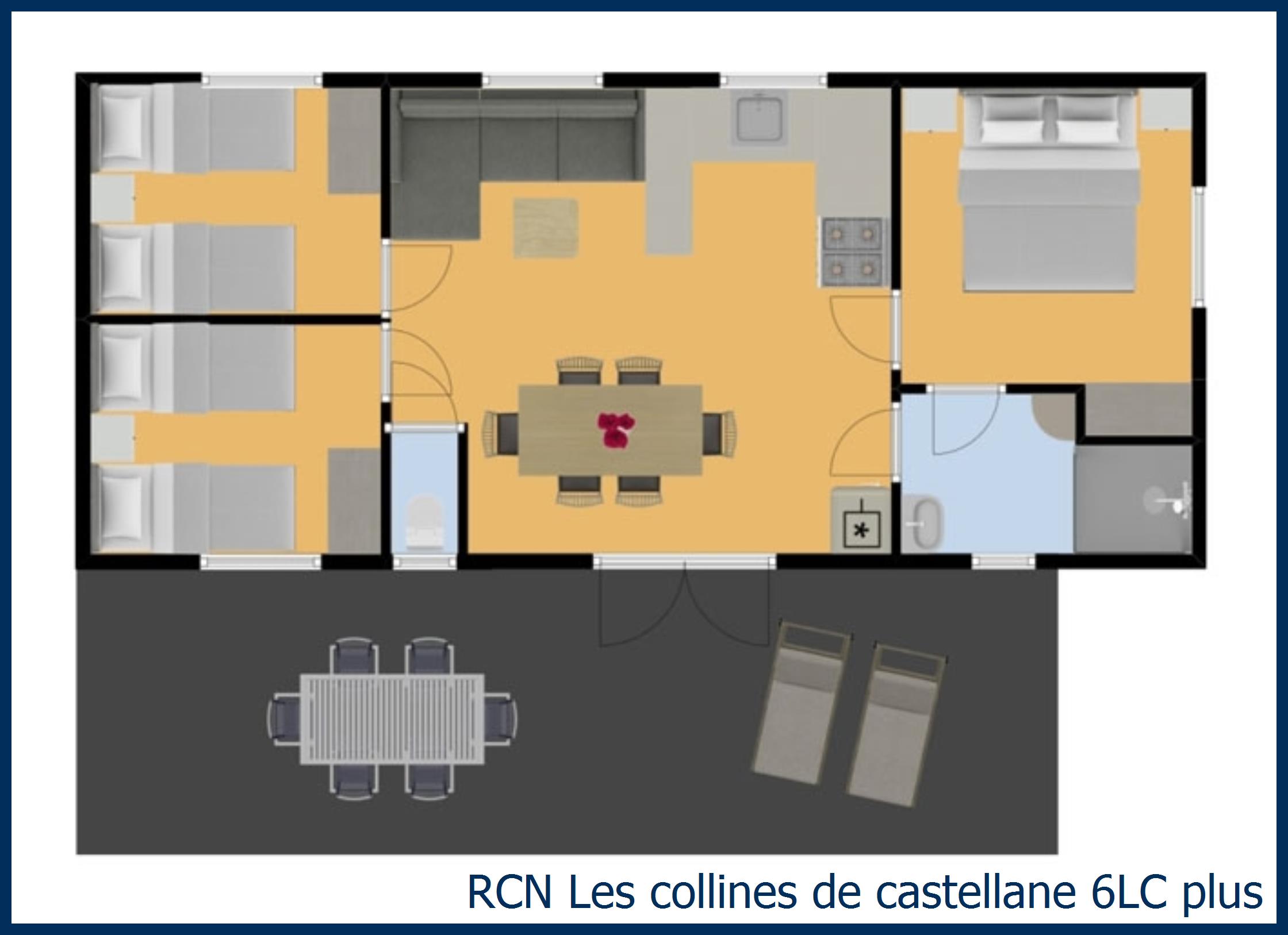 Mobile home marjolaine 6LC plus at Les Collines de Castellane