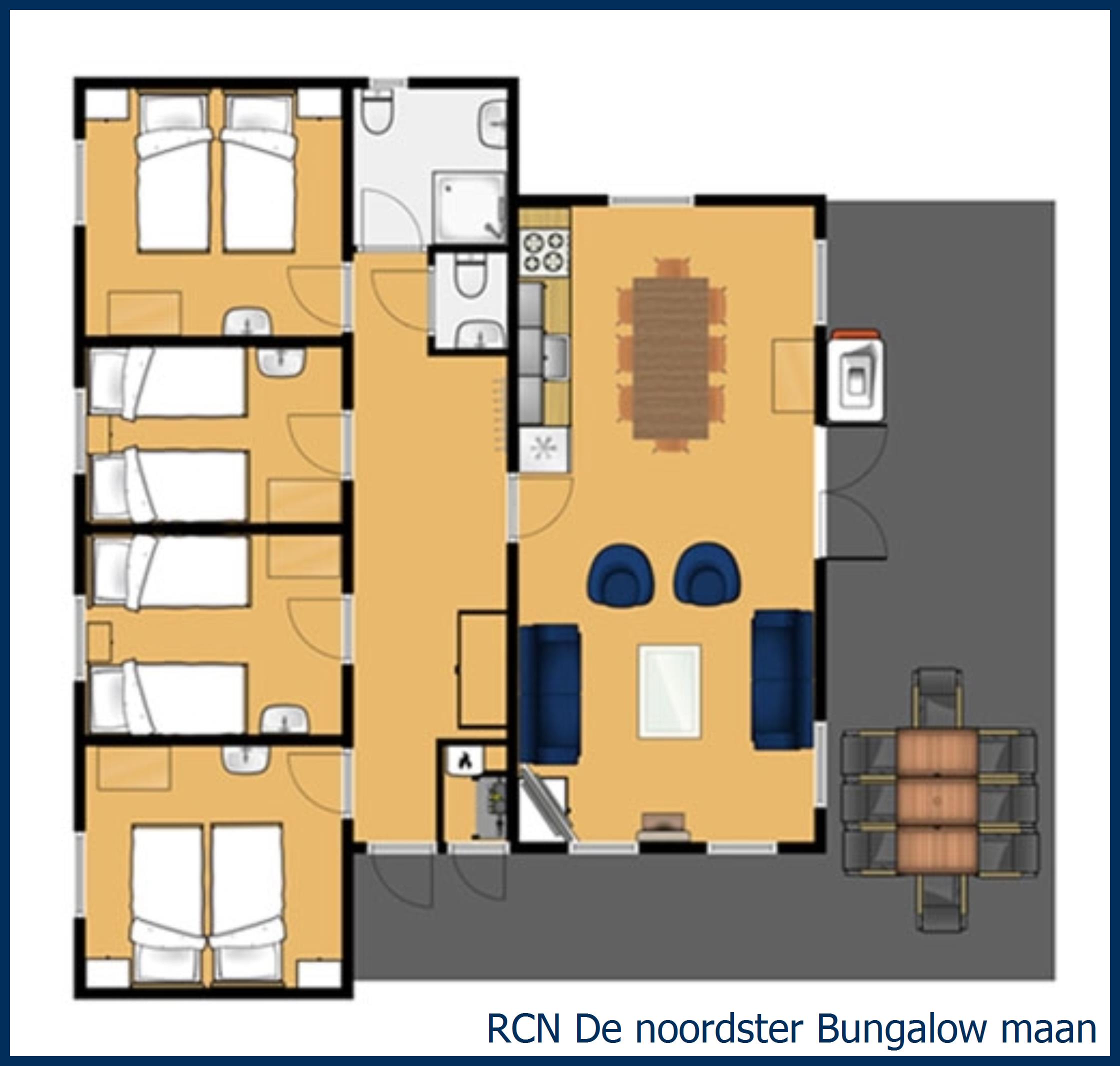 Bungalow Maan at De Noordster