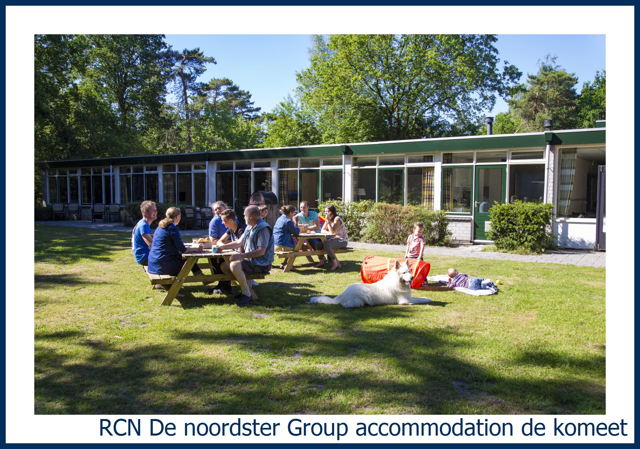 Bungalow Group accommodation de Komeet at De Noordster