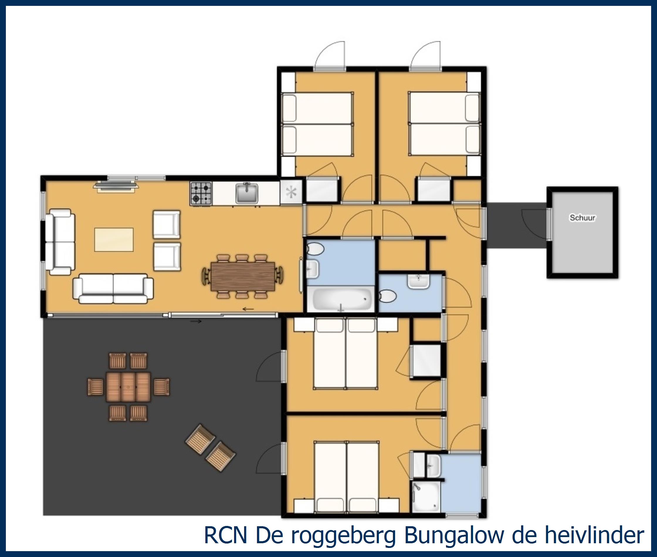 Bungalow de heivlinder at De Roggeberg