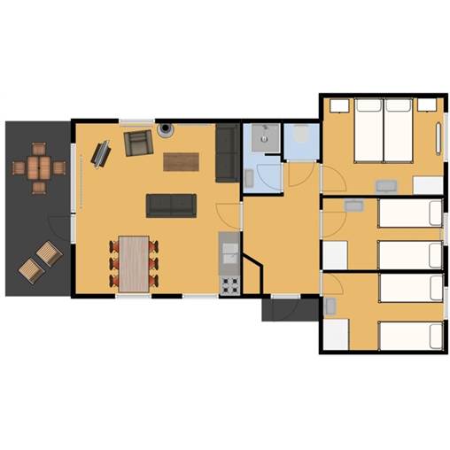 Bungalow de Leeuwerik - 6L at De Roggeberg