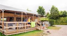 Safari tent lodge Laurier Safari tent Duindoorn at RCN Toppershoedje